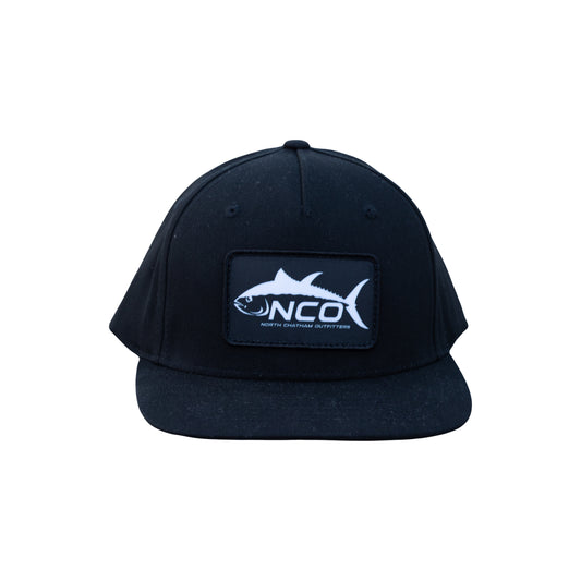 Youth Black Tuna Patch Hats
