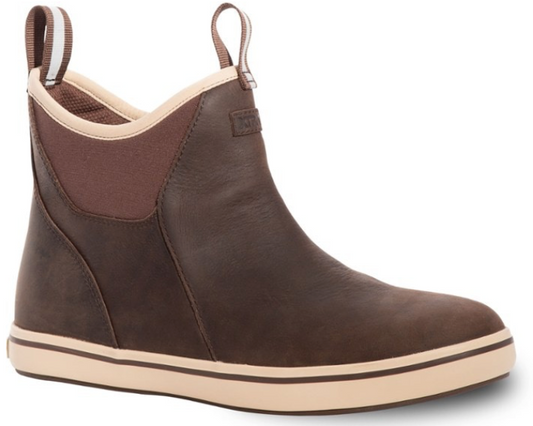 Mens Brown Leather Ankle Boot